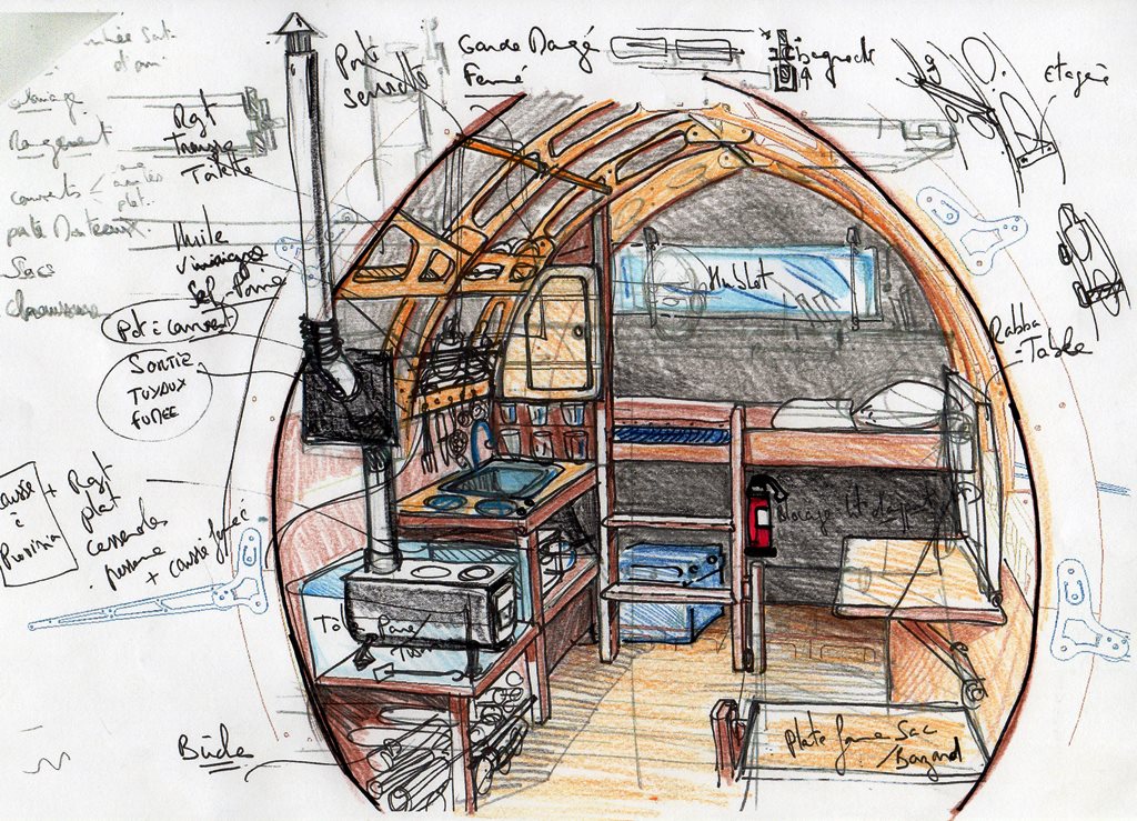 Projet : cabane pastorale héliportable !